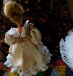barbie doll crochet ecru bk